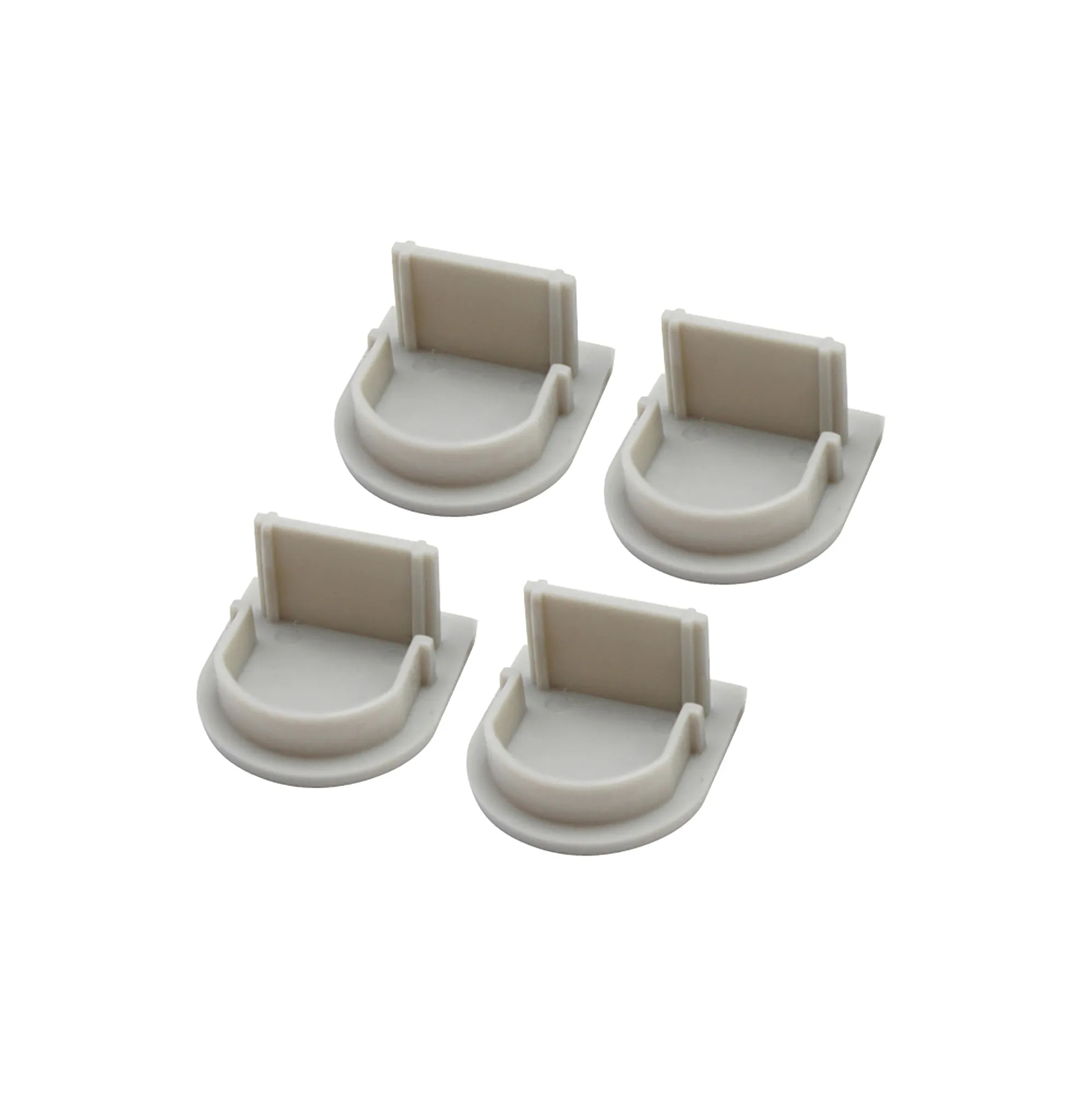 DA930096  Lin 2020S, (4 pcs) Endcap Without Hole For DA900027 & DA900028 20x20mm